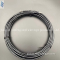 Nylon Coated Galvanized Steel Rope COMMERCIAL USE Black PA NYLON COATED GYM CABLE Supplier